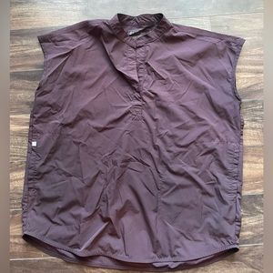 Dark fig coloured figs scrub set